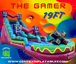 19ft Gamer Water Slide